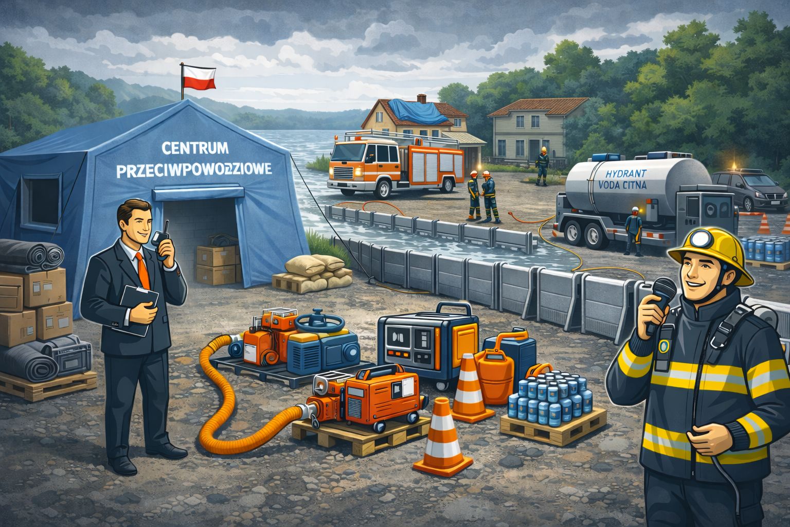 Akcja przeciwpowodziowa