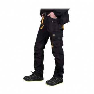 REIS FORECO-T męskie spodnie Canvas poli-bawełna 260g