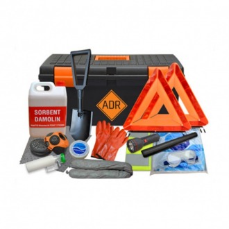 Maksymalna Skrzynka ADR 6+ PLUS z uszczelniaczem i matą sorpcyjną Maksymalna Skrzynka ADR 6+ PLUS z uszczelniaczem i matą sorpcyjną