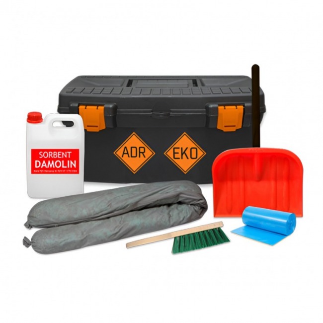 Ekologiczna Skrzynka ADR 2 EKO z sorbentem naturalnym