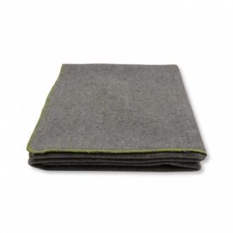 Koc wełniany wojskowy 140x200 szary wzór 721/MON