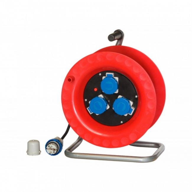 Przedłużacz bębnowy 25 m IP65 3x1.5 OW H05RR-F ALBERO-330