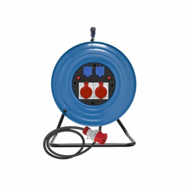 Przedłużacz na bębnie stalowym 3 fazowy Pawbol Solid Line H07RN-F 15 m - 30 m