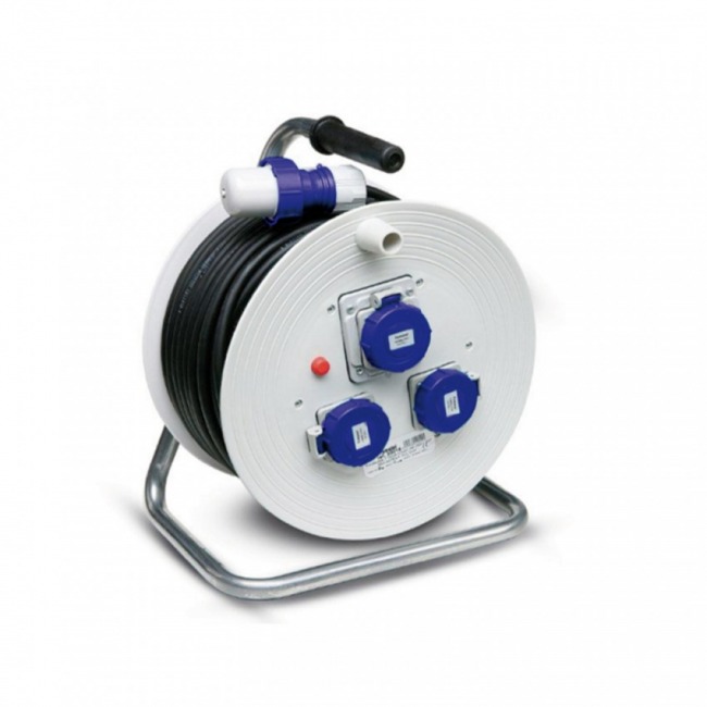 Przedłużacz bębnowy IP55 Farmatel 30018 50 m H07RN-F 3x1.5