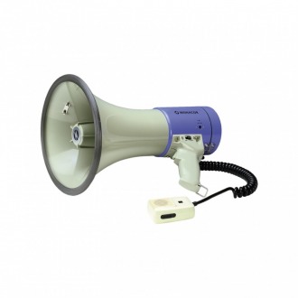 Megafon z kablem spiralnym 25W MONACOR TM-27