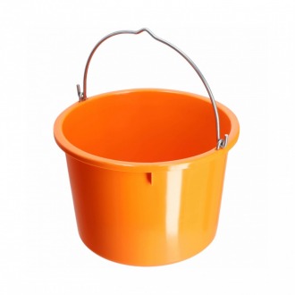 Wiadro budowlane pomarańczowe Kanan 20L