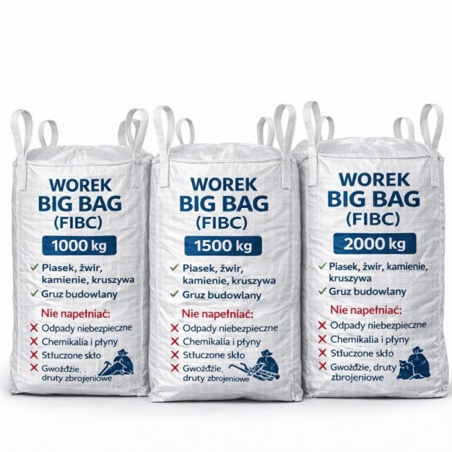 Worki Big Bag 500kg 1000kg 1500kg 2000kg
