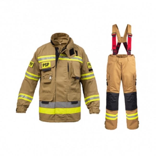 Strażackie ubranie specjalne lekkie Spartan 1 Nomex piaskowy