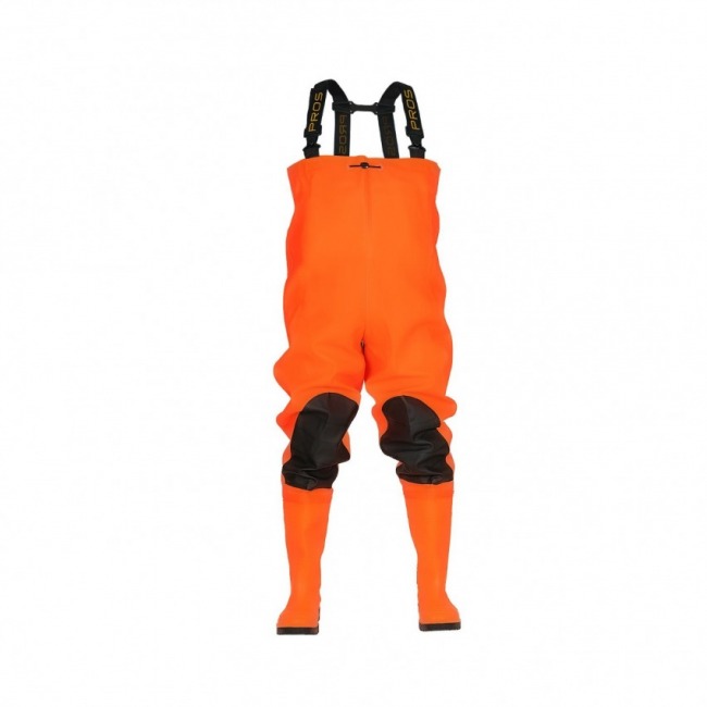 Spodniobuty strażackie MAX FLUO z kaloszami bezpiecznymi S5 SBM01