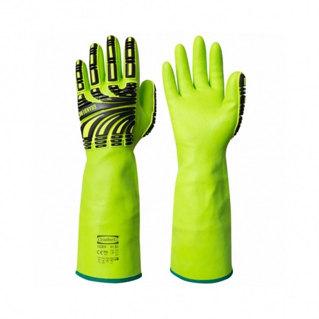 GRANBERG 9013 multiochronne rękawice z dzianiny Typhoon powl. nitrylem GRANBERG 9013 multiochronne rękawice z dzianiny Typhoon powl. nitrylem