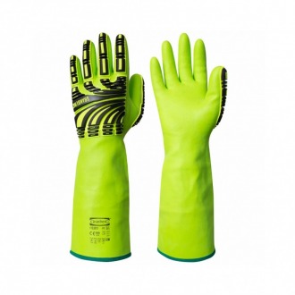 GRANBERG 9013 multiochronne rękawice z dzianiny Typhoon powl. nitrylem