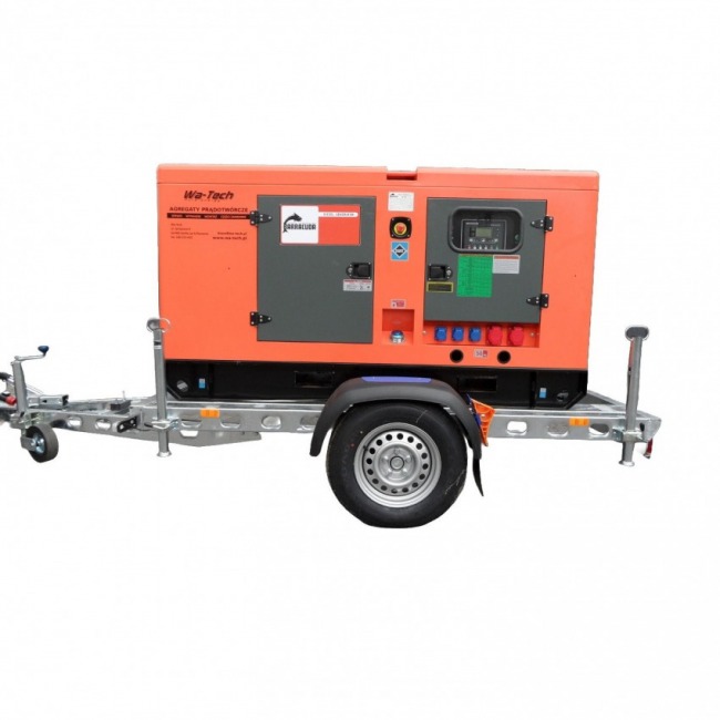 Wa-Tech Barracuda mobilne agregaty Diesel na przyczepie 16kW - 100kW Wa-Tech Barracuda mobilne agregaty Diesel na przyczepie 16kW - 100kW