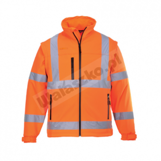 Kurtka robocza ostrzegawcza Softshell Portwest S428