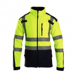 Brixton Flash BF004 ostrzegawczy polar z odblaskami 320g