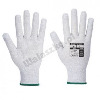 PORTWEST A196 nakrapiane rękawiczki antystatyczne