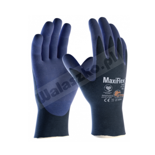 ATG MaxiFlex Elite 34-274 rękawiczki montażowe powl. nitryl